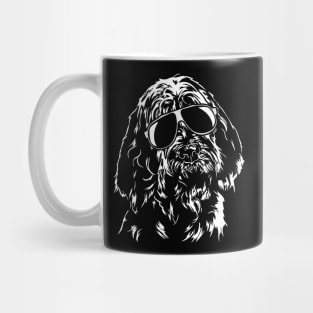 Funny Proud Italian Spinone sunglasses cool dog Mug